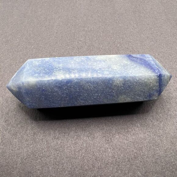 Blue Aventurine Double Terminated Meditation Wand (8) - Picture 2 of 9